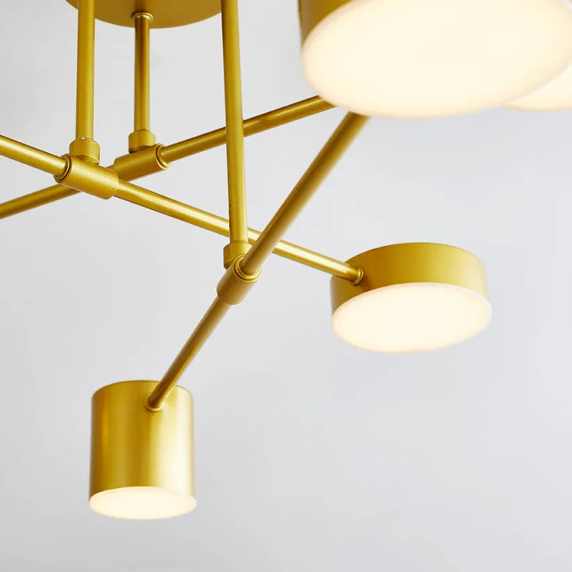 Nordic Ceiling Light | Six Head LED · Sasha Sydney