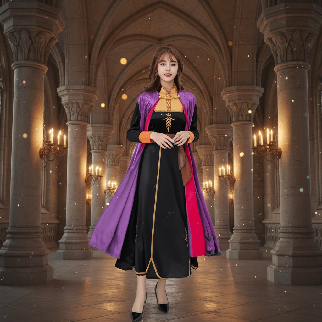 Princess Costume Dress | With Cape · Sasha Sydney