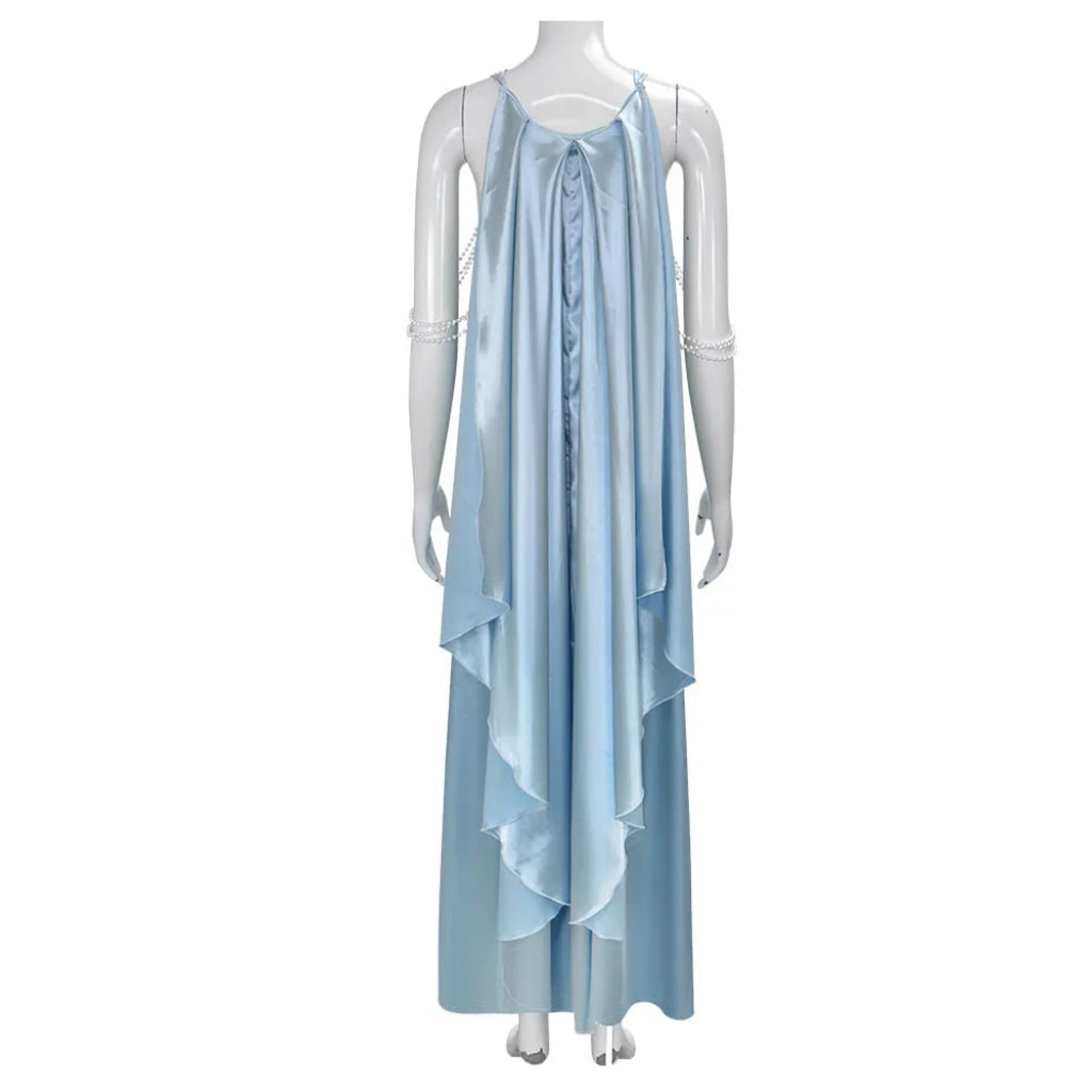 Women's Halter Maxi Dress | Beaded Detail · Sasha Sydney