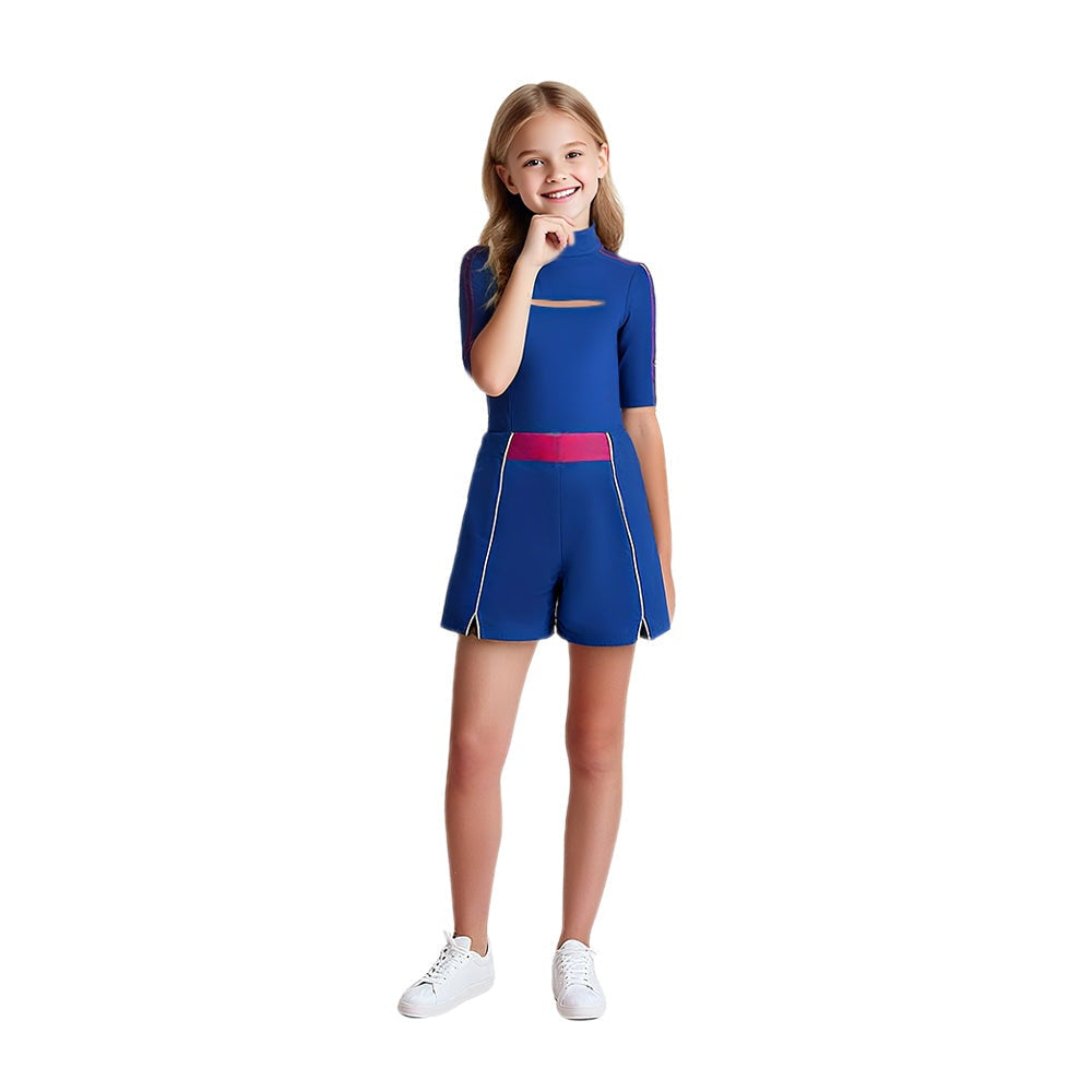Women's Mock-Neck Romper | Cut-Out Detail · Sasha Sydney