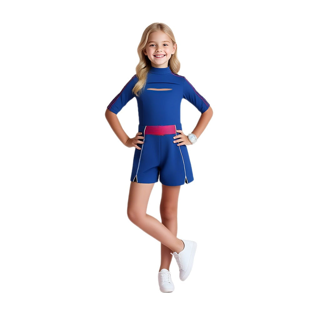 Women's Mock-Neck Romper | Cut-Out Detail · Sasha Sydney