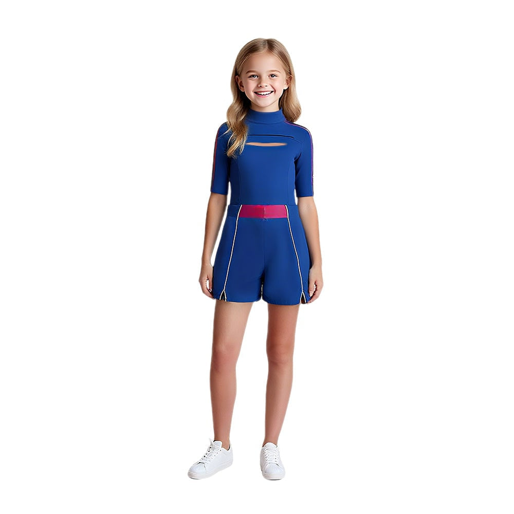Women's Mock-Neck Romper | Cut-Out Detail · Sasha Sydney