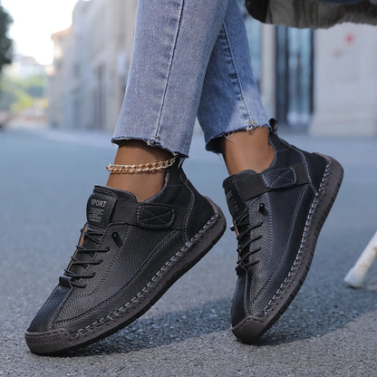 Women's Slip-On Trainers | Stitched Detail · Sasha Sydney
