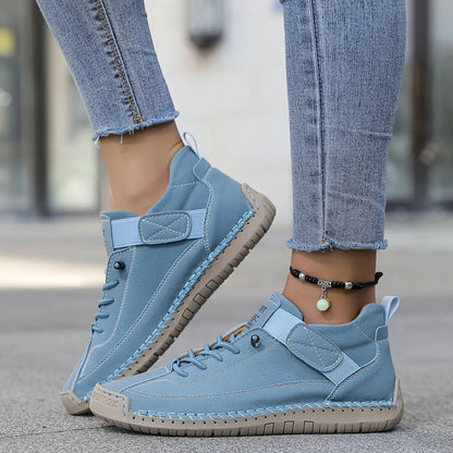 Women's Slip-On Trainers | Stitched Detail · Sasha Sydney