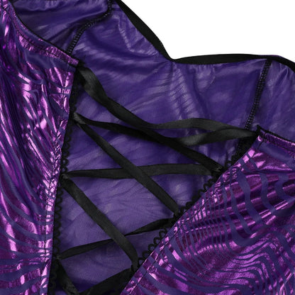 Women's Strapless Mermaid Costume | Ruffle Hem · Sasha Sydney