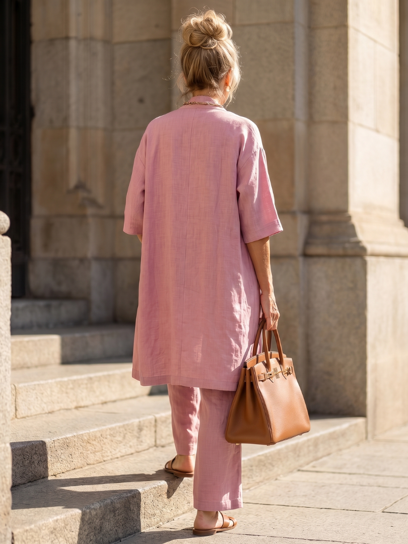 Women's Three-Piece Set | Open Kimono · Sasha Sydney