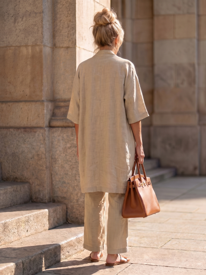 Women's Three-Piece Set | Open Kimono · Sasha Sydney