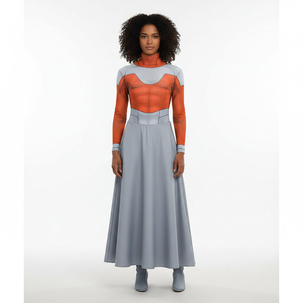 Women's Turtleneck Costume Dress | Long-Sleeve · Sasha Sydney