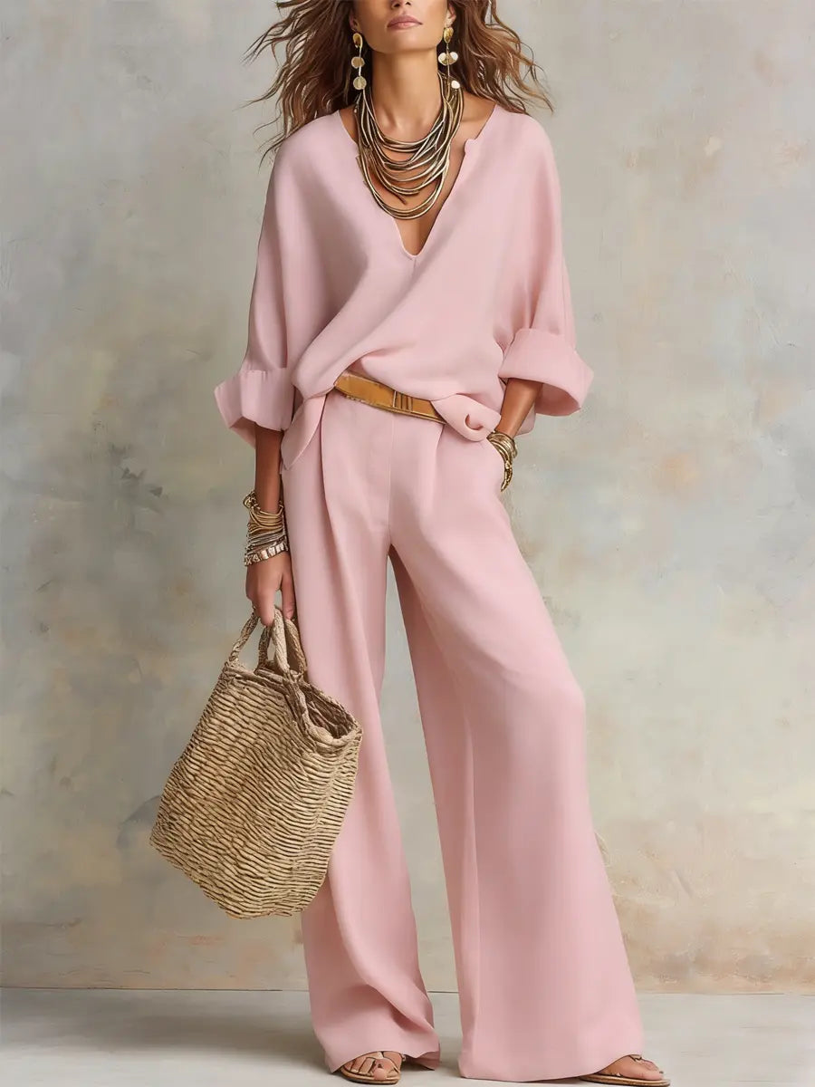 Women's Wide-Leg Set | Two-Piece · Sasha Sydney