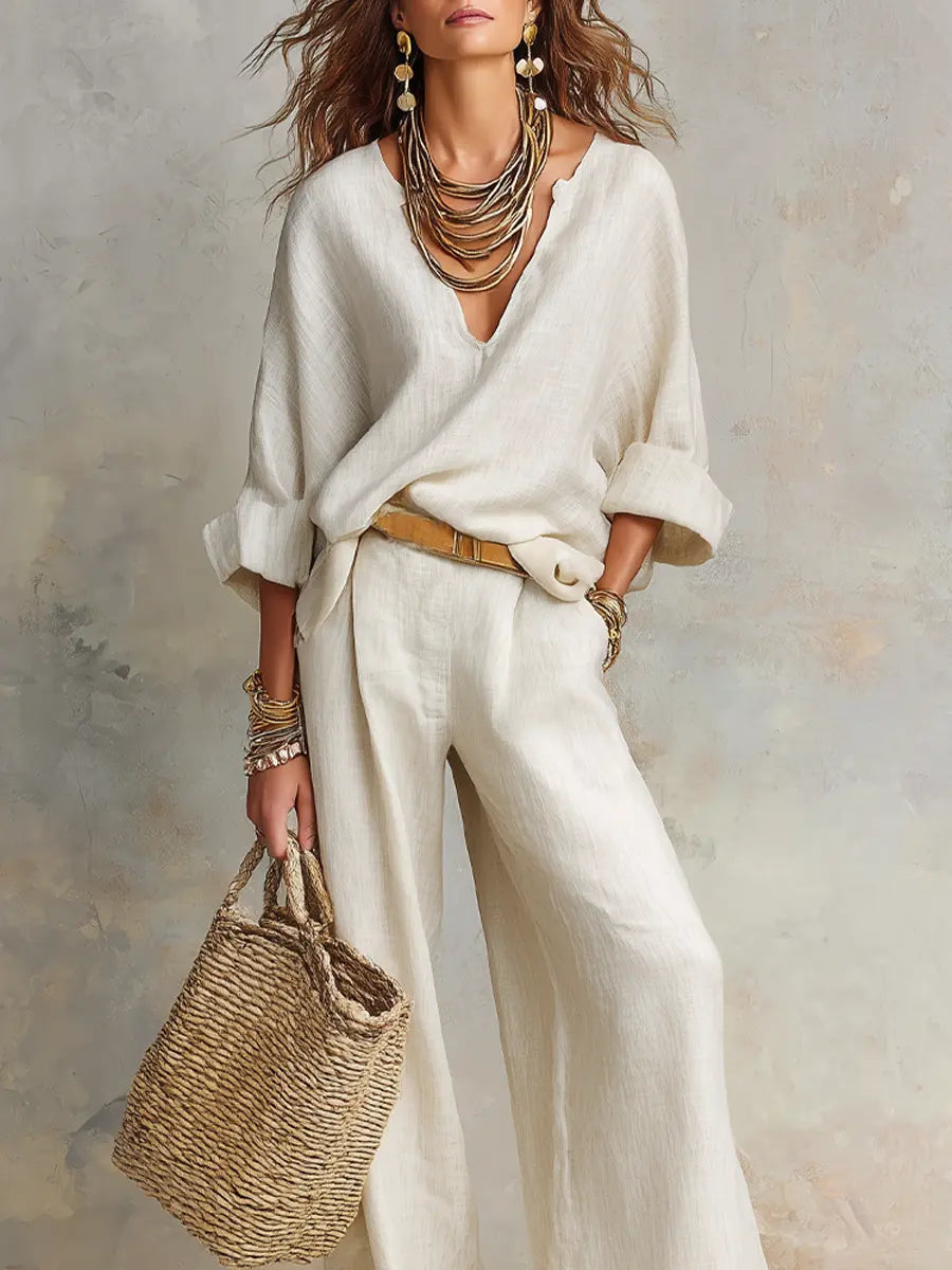 Women's Wide-Leg Set | Two-Piece · Sasha Sydney