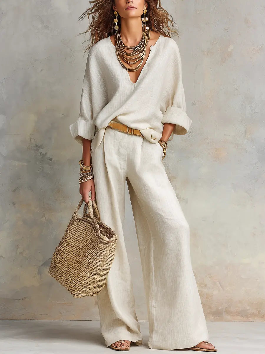 Women's Wide-Leg Set | Two-Piece · Sasha Sydney