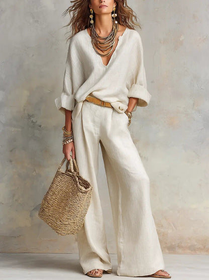 Women's Wide-Leg Set | Two-Piece · Sasha Sydney