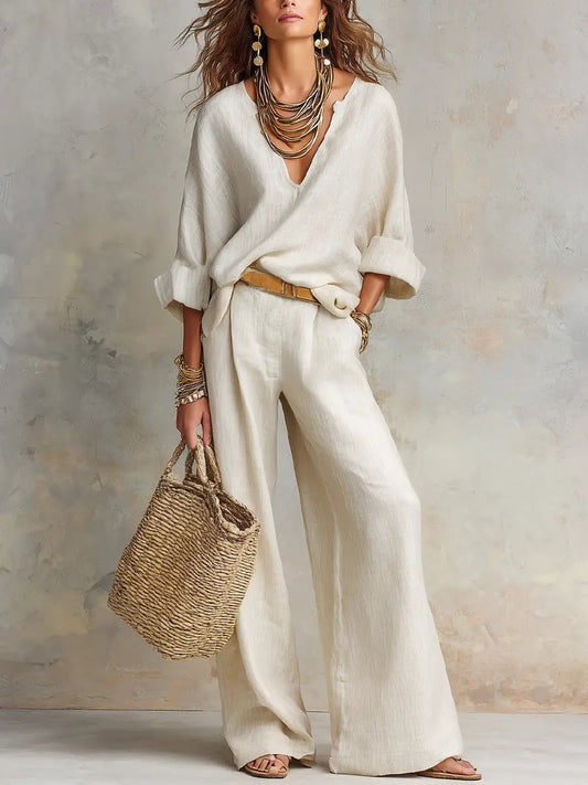 Women's Wide-Leg Set | Two-Piece · Sasha Sydney