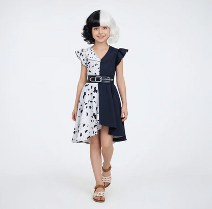 Girls' Character Costume Set | Dress Cape Accessories - Eltrendio