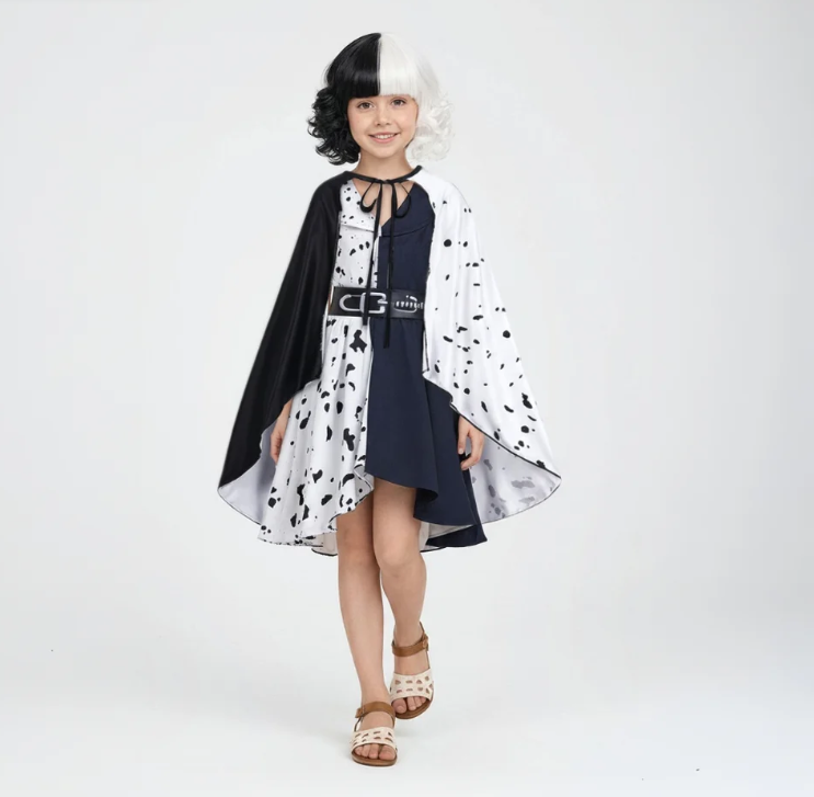 Girls' Character Costume Set | Dress Cape Accessories - Eltrendio
