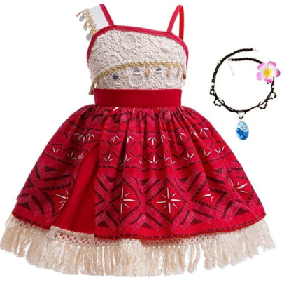 Girls Costume Dress | Fringe Hem Themed Events