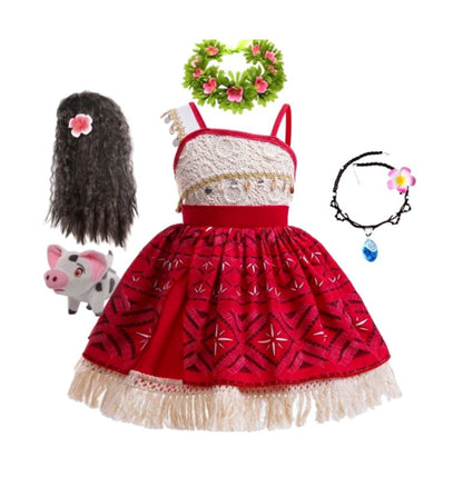 Girls Costume Dress | Fringe Hem Themed Events