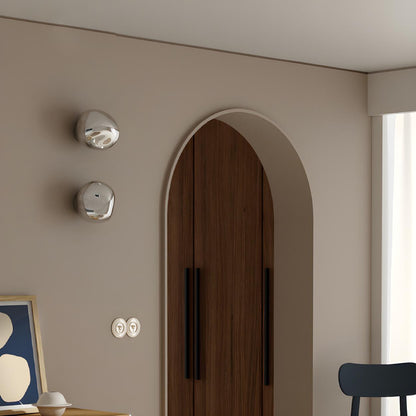 Sculptural Glass Wall Lamp | Organic Shape Wall Light Interior Lighting-Wall Lamp-Sasha Sydney