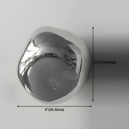 Sculptural Glass Wall Lamp | Organic Shape Wall Light Interior Lighting-Wall Lamp-Sasha Sydney
