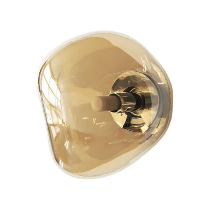 Sculptural Glass Wall Lamp | Organic Shape Wall Light Interior Lighting-Wall Lamp-Sasha Sydney