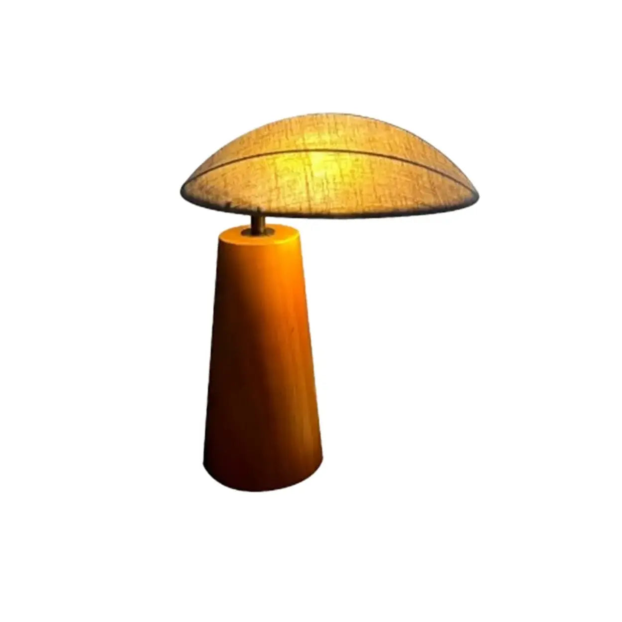 Sculptural Mushroom Table Lamp | Dome Shade Table Light Interior Lighting-Table Lamp-Sasha Sydney