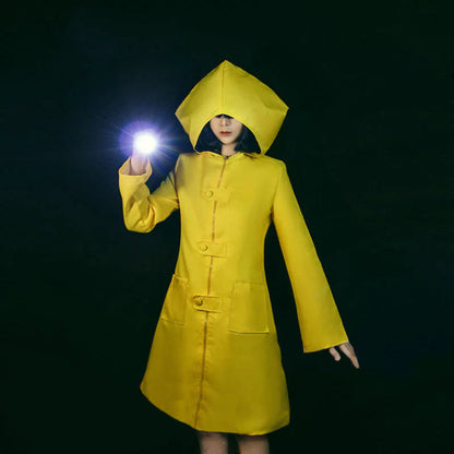 Little Nightmares Costume | Raincoat Cosplay Outfit-Costume Set-Sasha Sydney