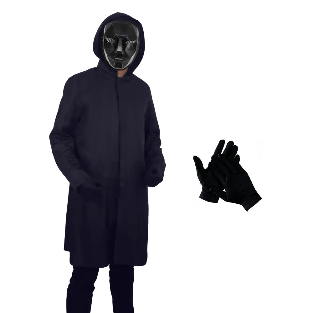 Frontman Costume | Squid Game Cosplay Outfit Set-Costume Set-Sasha Sydney