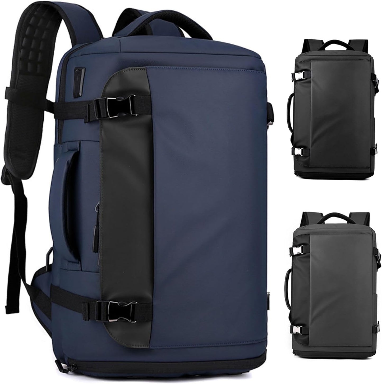Travel Carry On Backpack | Multiple Compartments Side Handles Flight Travel-Backpack-Sasha Sydney