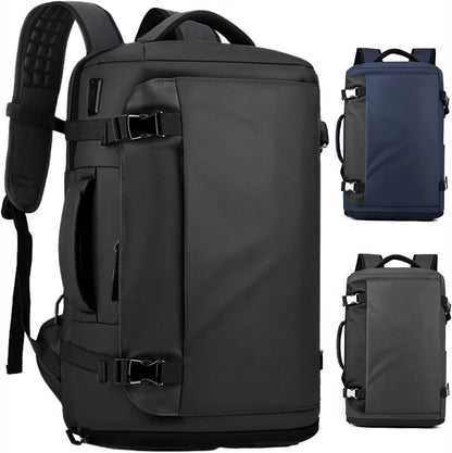 Travel Carry On Backpack | Multiple Compartments Side Handles Flight Travel-Backpack-Sasha Sydney