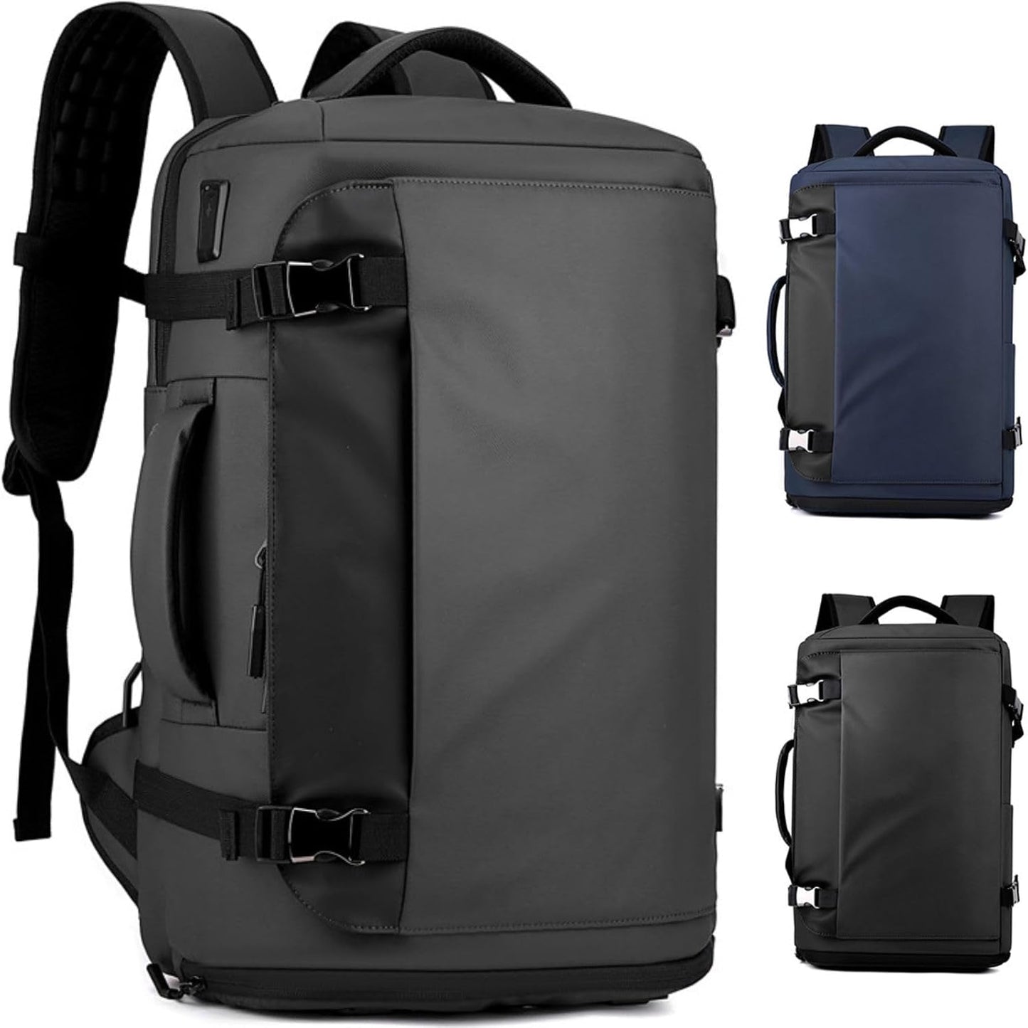 Travel Carry On Backpack | Multiple Compartments Side Handles Flight Travel-Backpack-Sasha Sydney