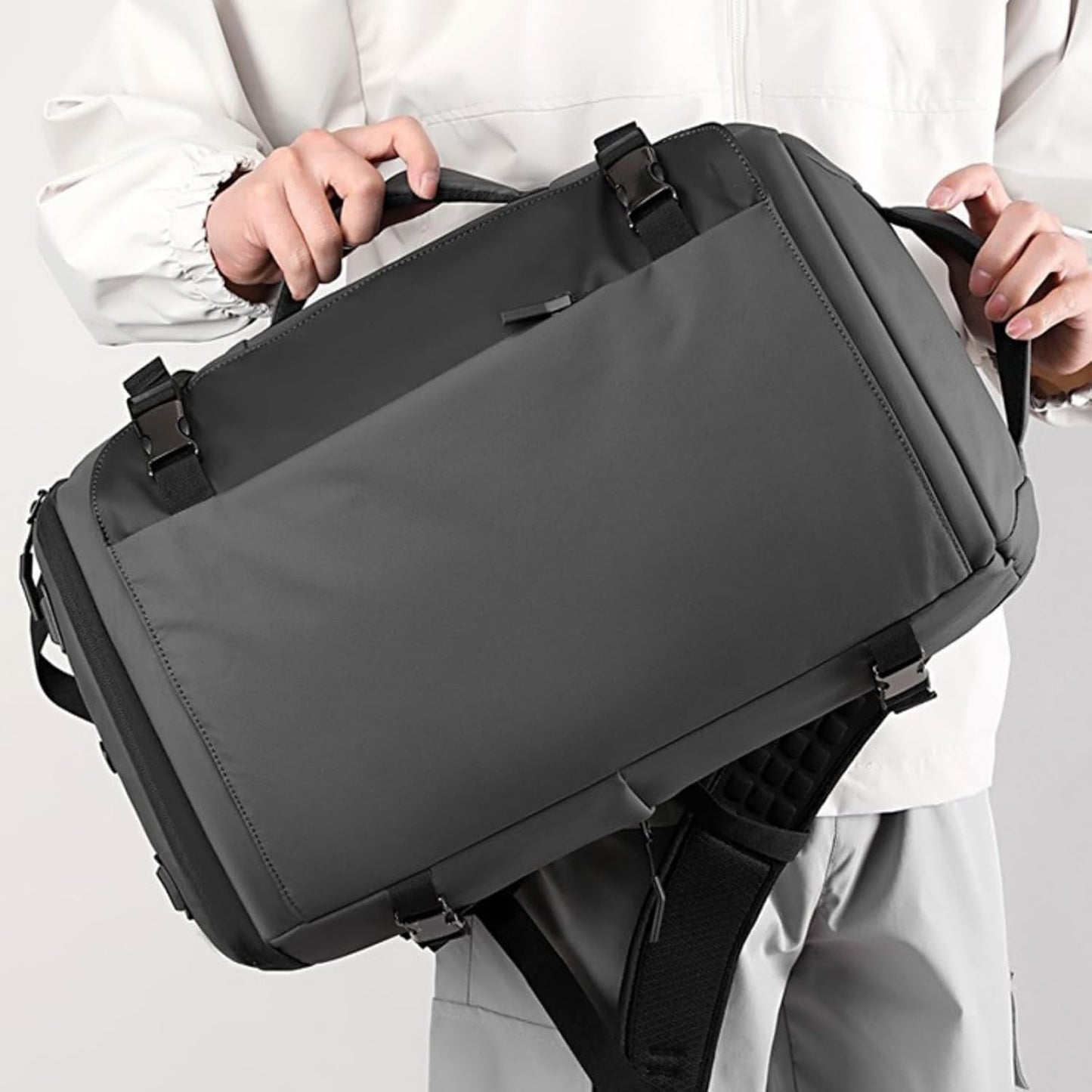 Travel Carry On Backpack | Multiple Compartments Side Handles Flight Travel-Backpack-Sasha Sydney