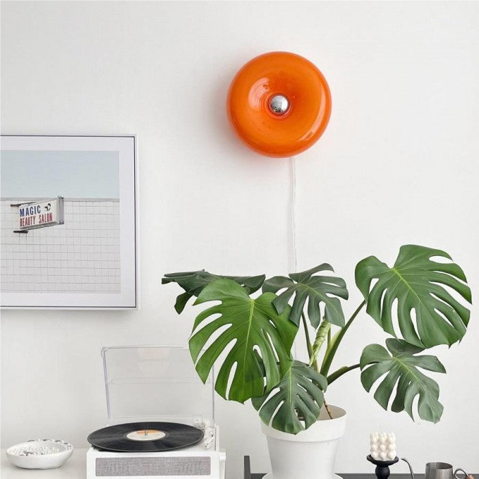 Table Lamp | Donut Glass Bedside Lamp-Wall Lamp-Sasha Sydney