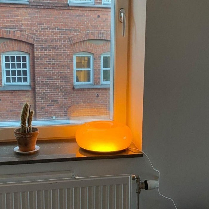 Table Lamp | Donut Glass Bedside Lamp-Wall Lamp-Sasha Sydney