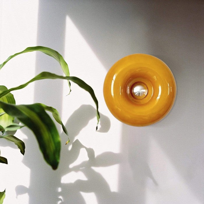 Table Lamp | Donut Glass Bedside Lamp-Wall Lamp-Sasha Sydney