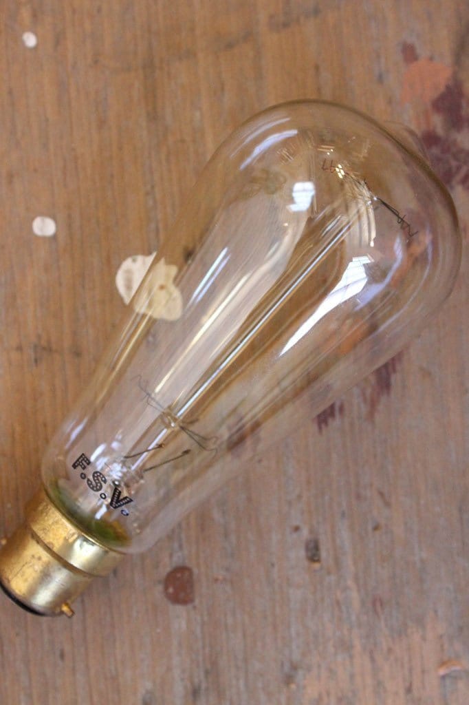Edison B22 Squirrel Cage Filament ST64 Teardrop 25W 2200K Bulb - Image 4
