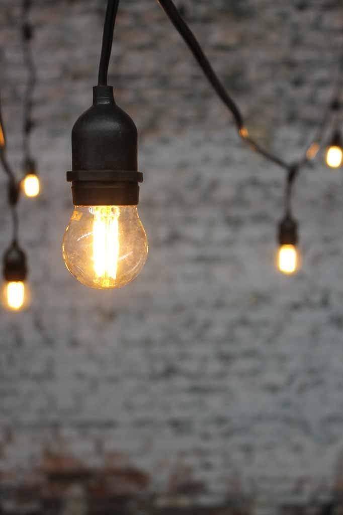 Festoon Lights - Outdoor String Lights with Hanging Lamp Holders - Image 9