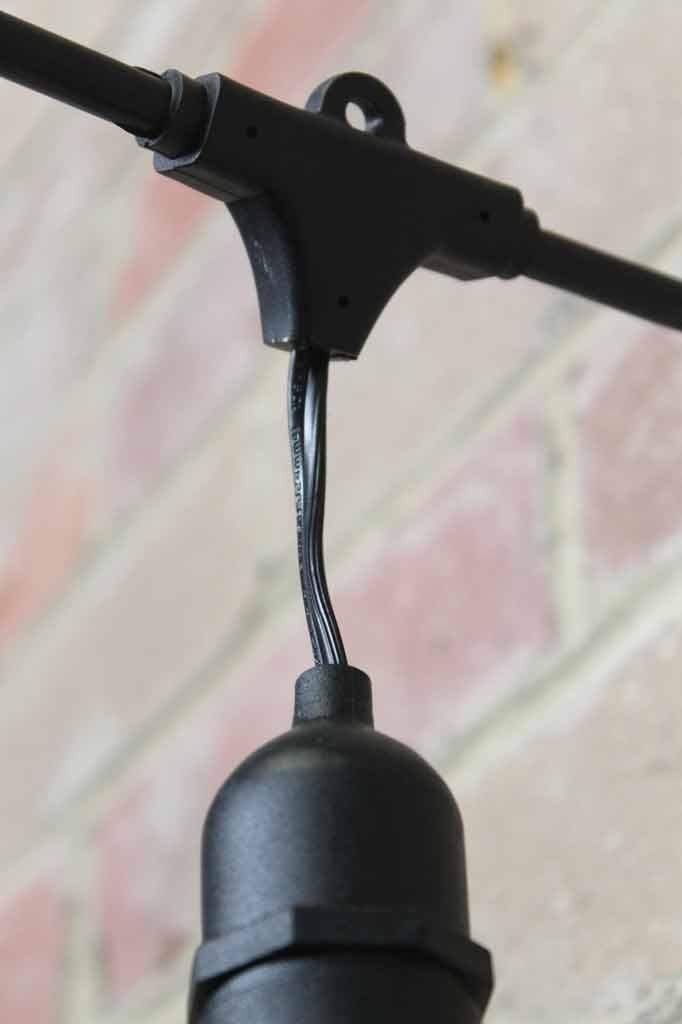 Festoon Lights - Outdoor String Lights with Hanging Lamp Holders - Image 11