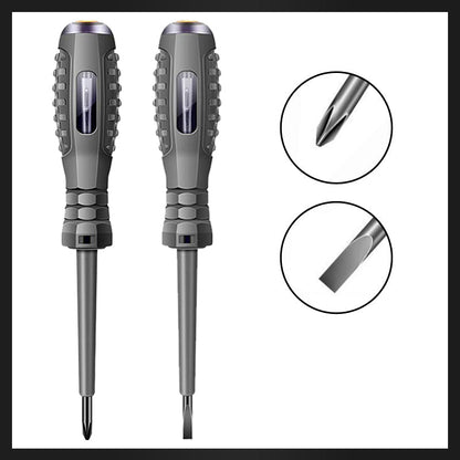 Voltage Test Screwdriver | LED Circuit Tester Electrical Maintenance-Voltage Test Screwdriver-Sasha Sydney