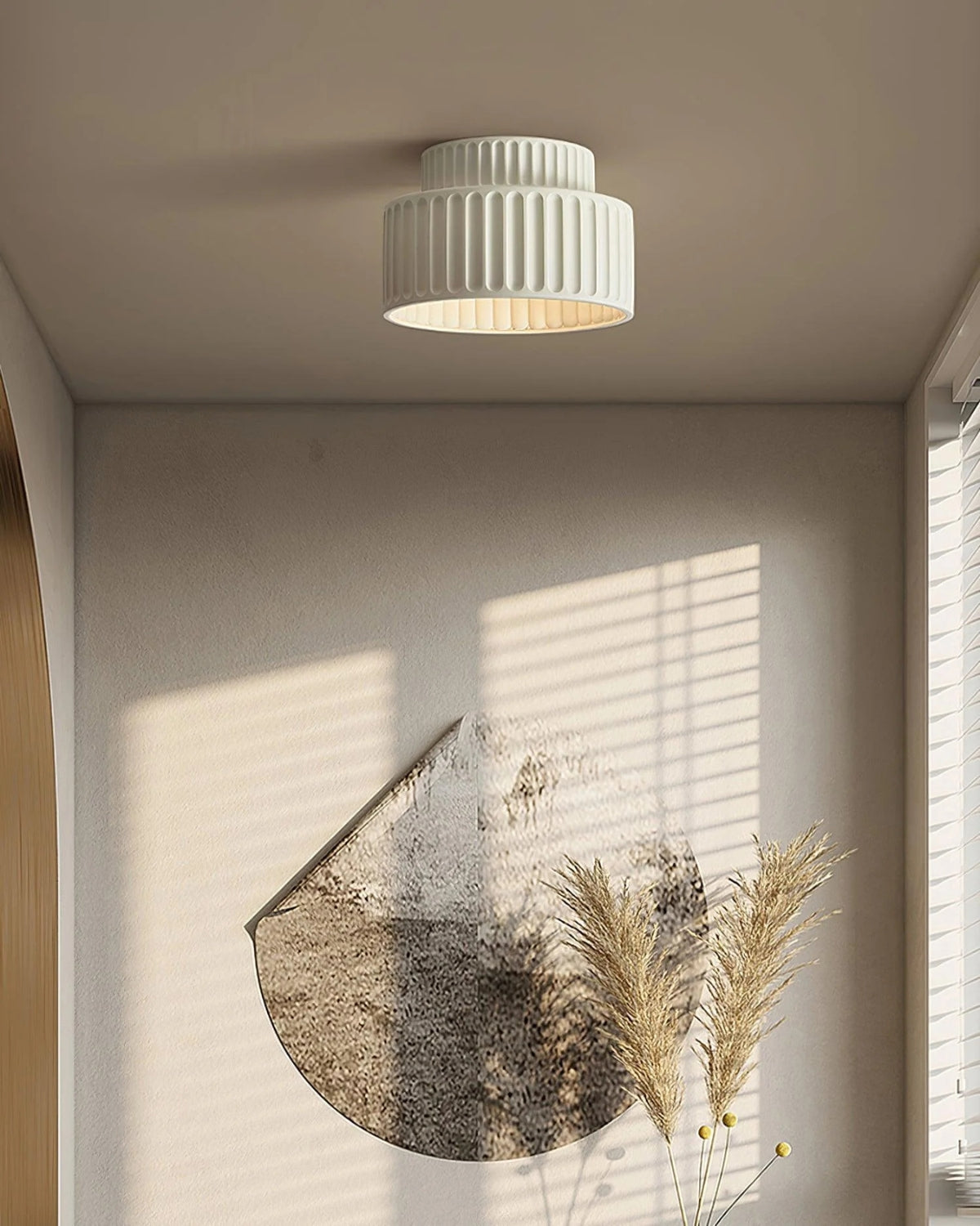 Modern Flush Mount Ceiling Lamp | Low Profile Indoor Lighting-Ceiling Light-Sasha Sydney