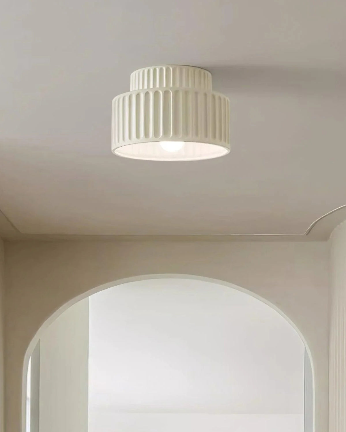 Modern Flush Mount Ceiling Lamp | Low Profile Indoor Lighting-Ceiling Light-Sasha Sydney