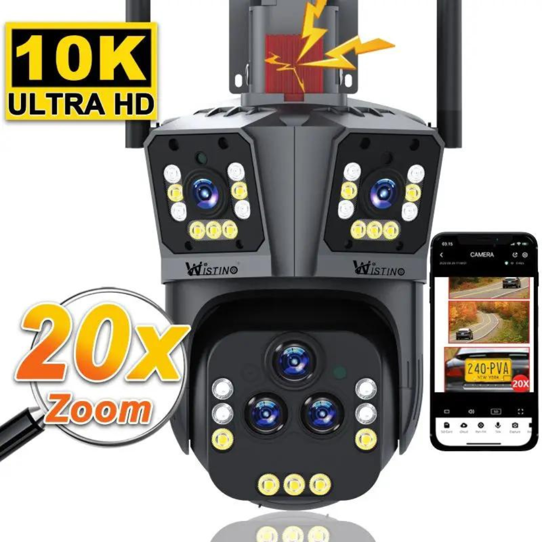 10K WLAN-Sicherheitskamera mit 20MP, 20-fachem Zoom – DualGuard Ultra 10K - Image 2