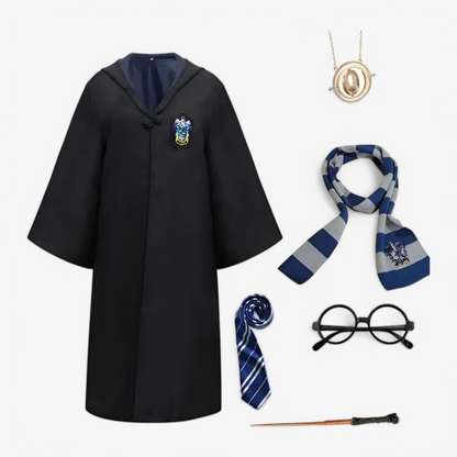 Wizard Costume | Magic School Robe Set-Kids Costume-Sasha Sydney
