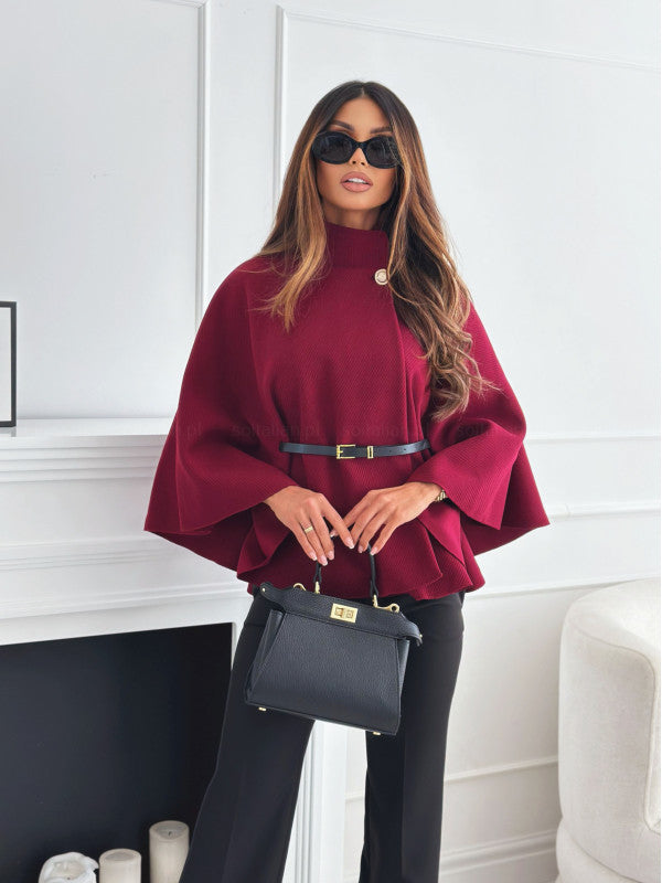Selviora | Chic Butterfly Jacket with belt - Image 4