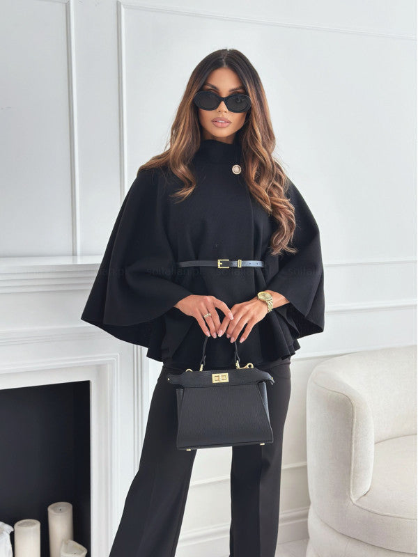 Selviora | Chic Butterfly Jacket with belt - Image 5