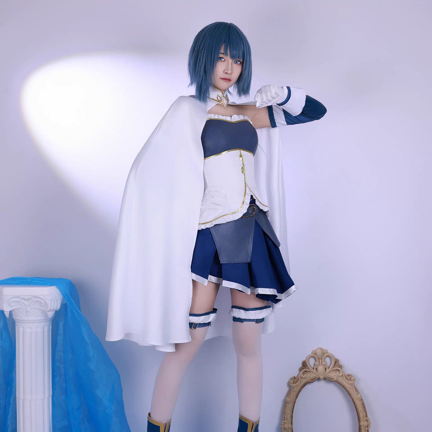 Women's Cape Character Costume | Layered Panel Cosplay Wear