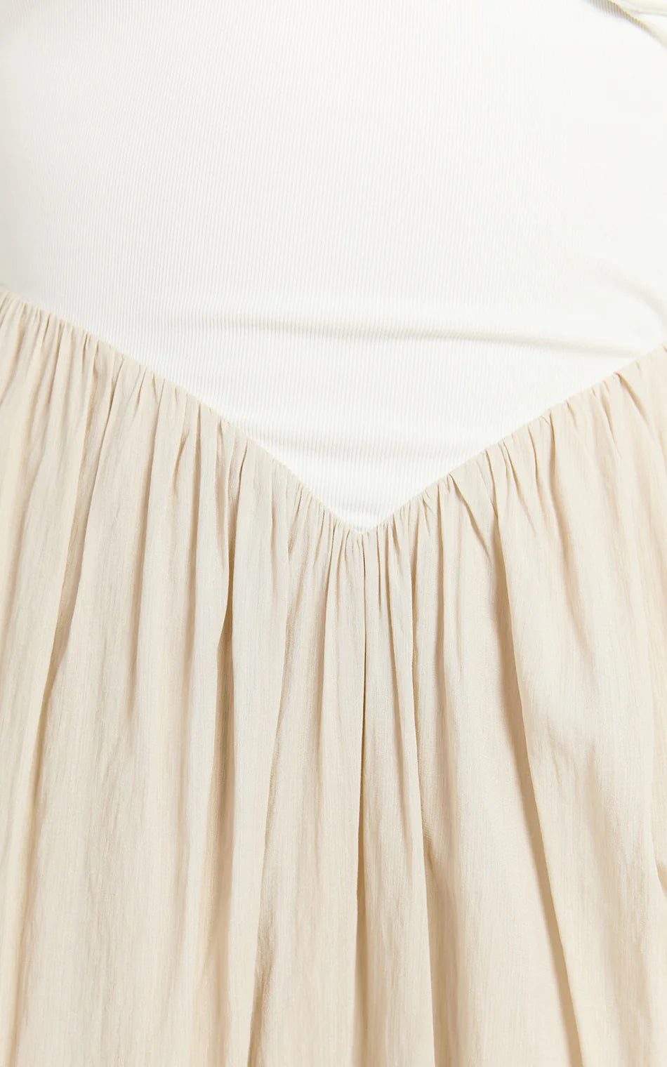 Women's Colour Block Midi Dress | Strapless Corset Panel Occasion Wear