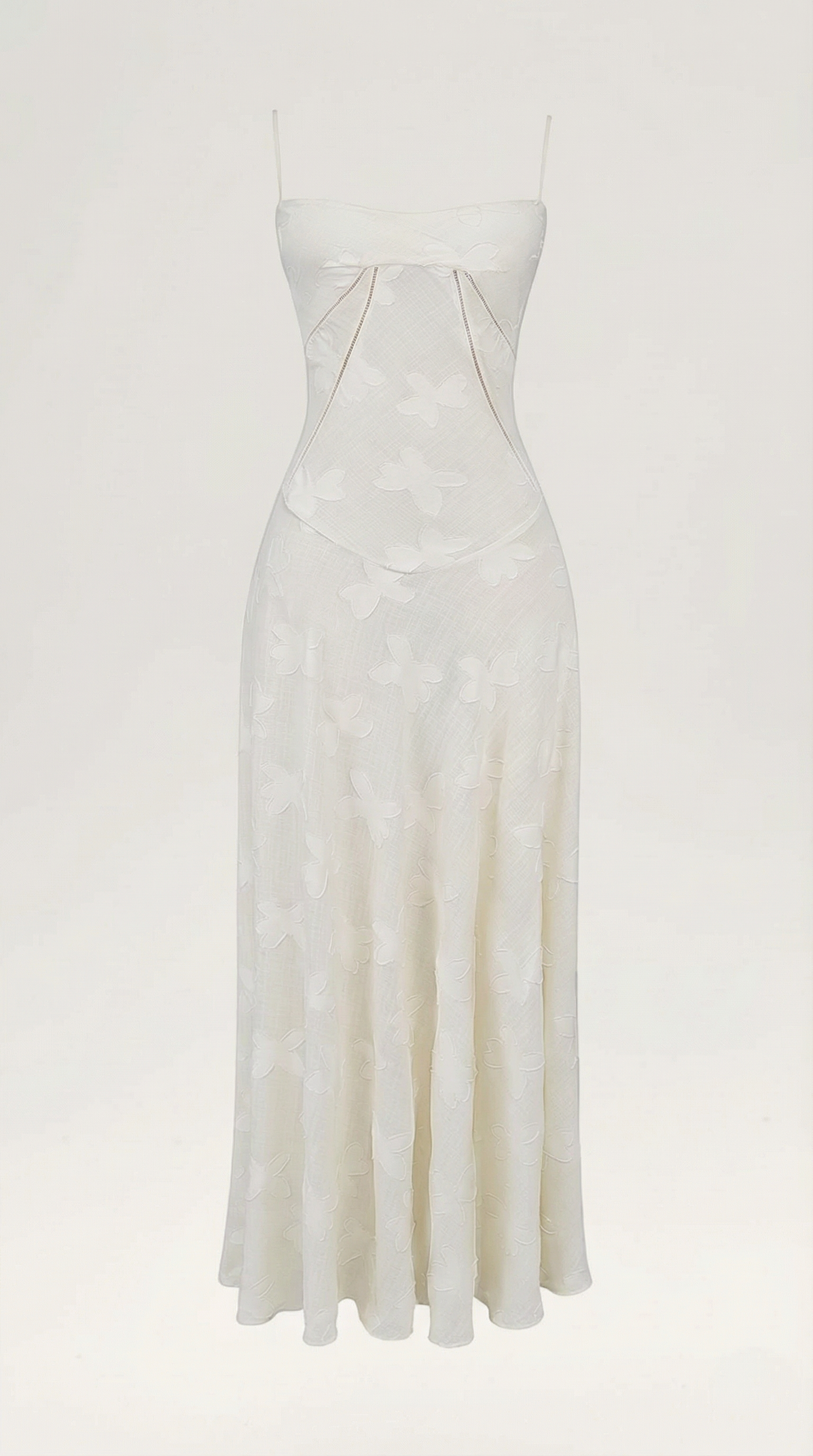Lace Maxi Dress for Women - Elegant Floral Design - Perfect for Formal Events and Special Occasions - Image 5