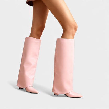 Knee-High Leather Boots for Women with Sleeves – Stylish Footwear for Everyday Wear and Special Occasions - Image 7