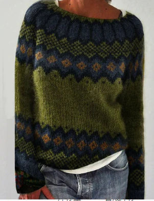 Dorothea | Women's Crew Neck Knit Sweater for Everyday Wear - Image 6
