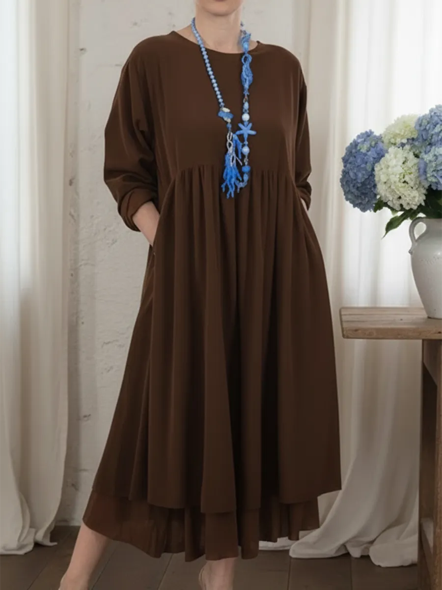 Melvaria | Relaxed Midi Dress - Image 2
